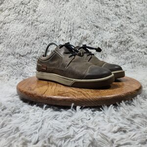 Keen Glenhaven Mens Size 9M Brown Leather Outdoor Lace Up Casual Oxford Sneakers